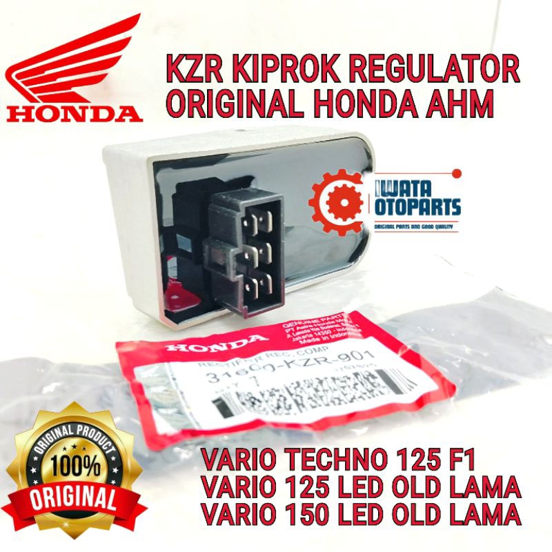 KZR KIPROK REGULATOR HONDA VARIO TECHNO 125 F1, KIPROK HONDA VARIO 125 LED OLD LAMA, KIPROK REGULATO