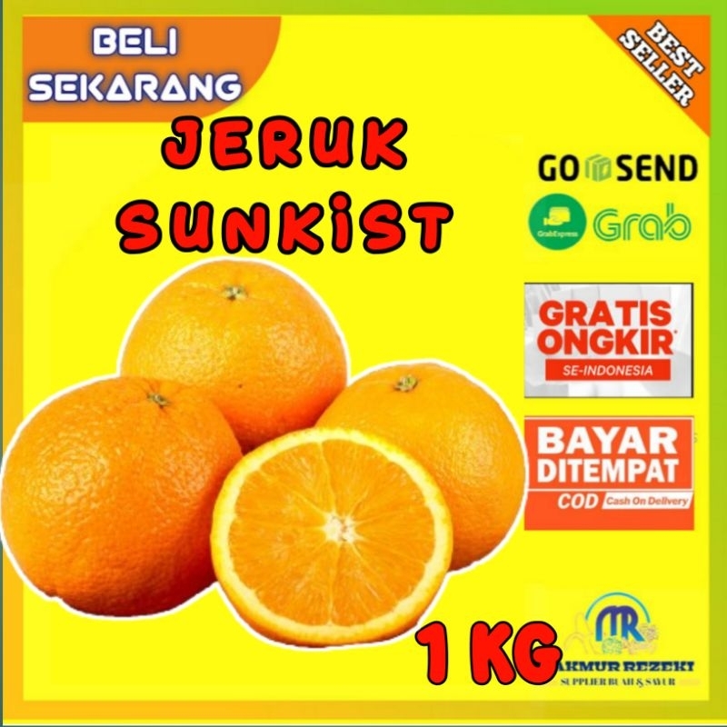 

JERUK SUNKIST VALENCIA NAVEL 1KG MANIS SEGAR
