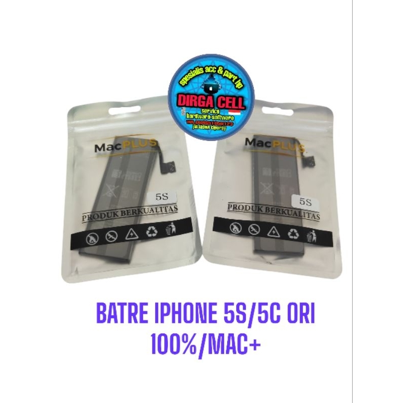 BATRE IPHONE 5S/5C ORI 100% MAC+