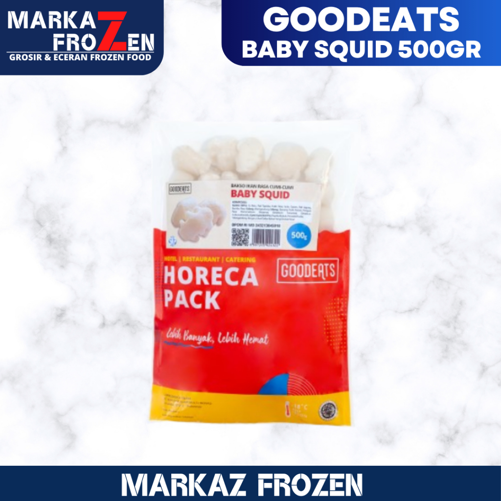 

GOODEATS HORECA BABY SQUID 500GR