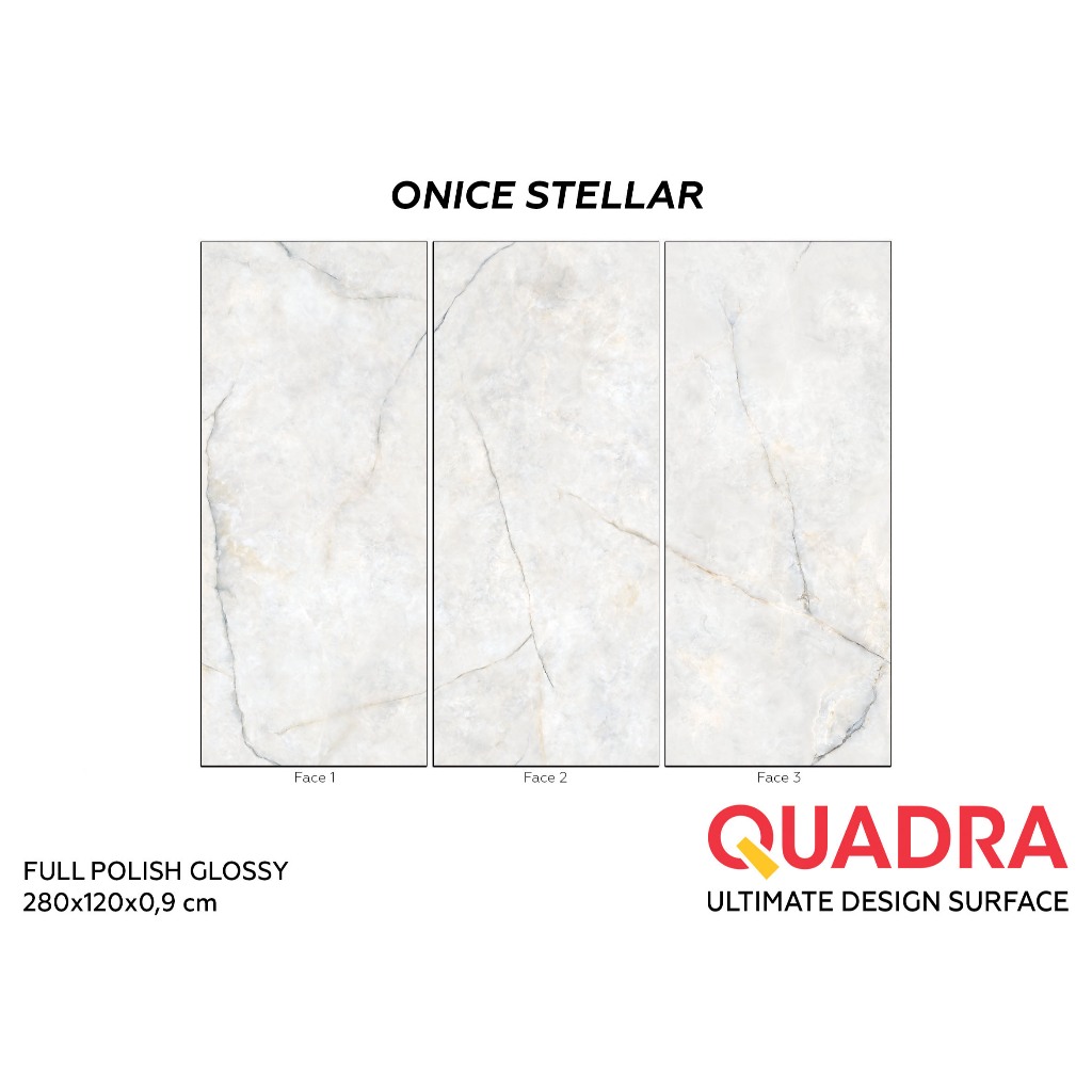 SLAB QUADRA 240x120 ONICE STELLAR