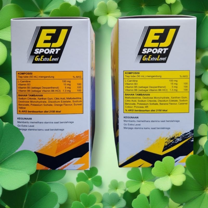 

XMASTER EJ EXTRAJOSS SPORT GEL RASA BANANA/ORANGE 5 BOTOL