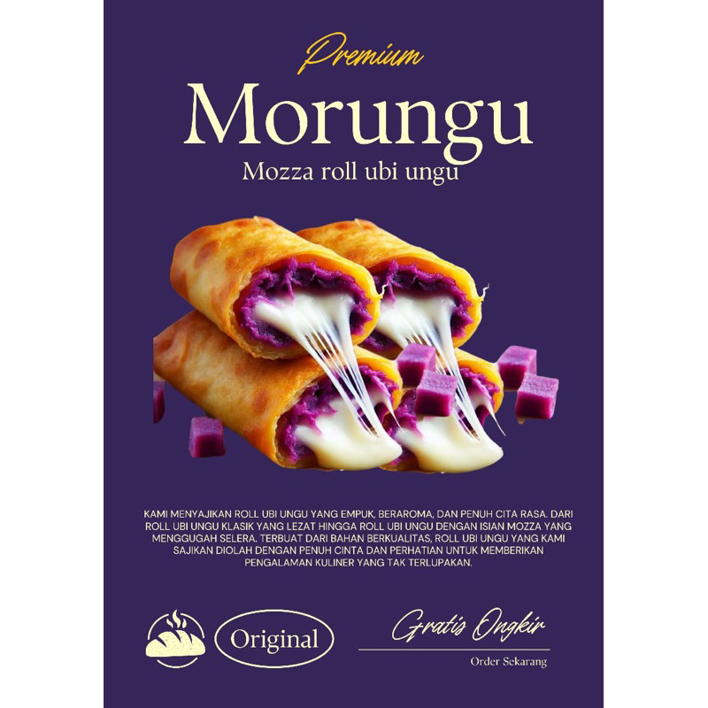

Mozza roll ubi ungu