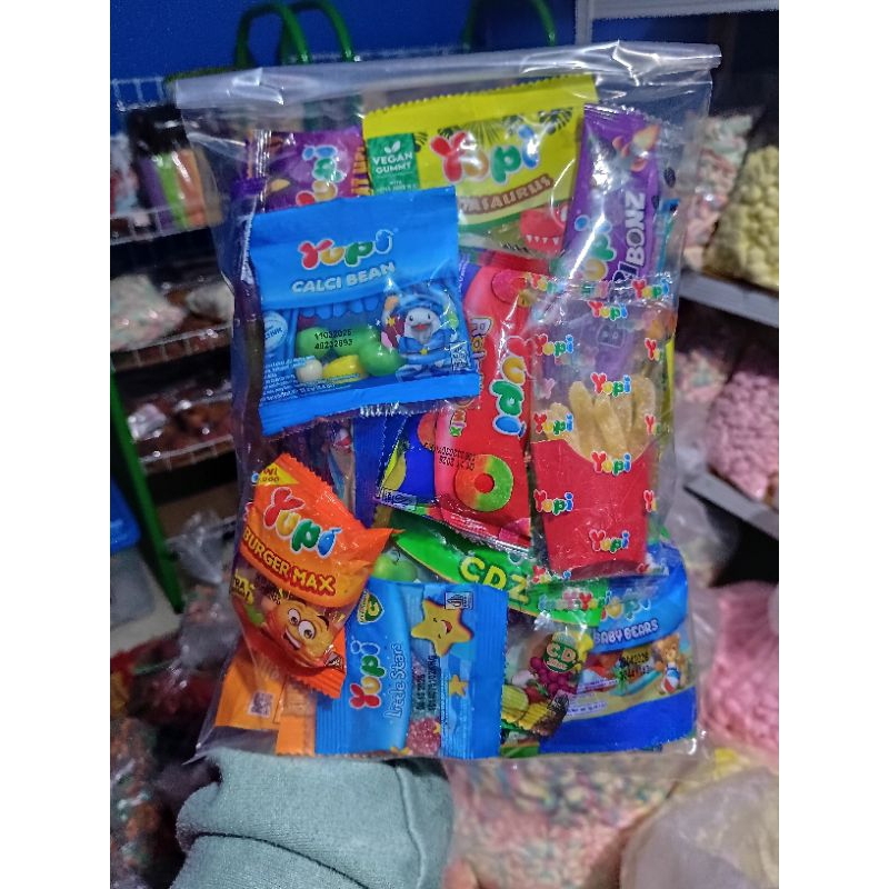 

yupi jelly kemasan kiloan mix varian rasa