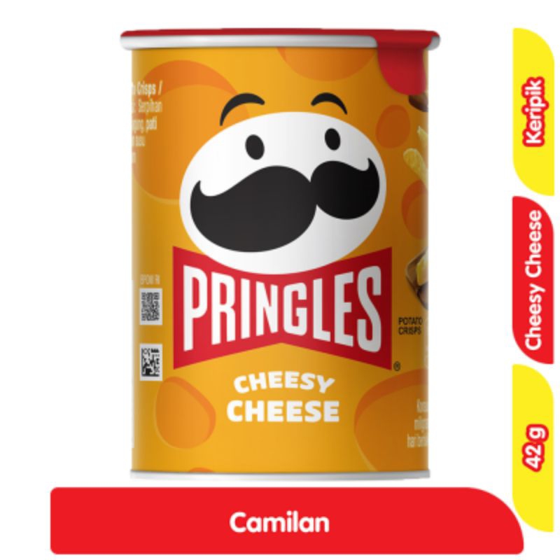 

Pringles Keripik Kentang Keju Cheesy Pack 42 gr