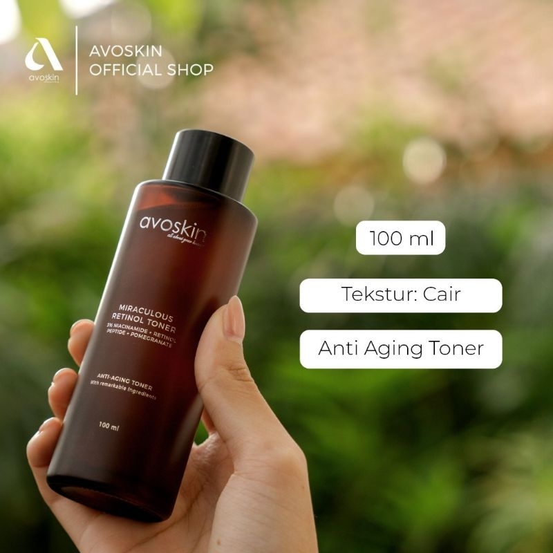 Avoskin Miraculous Retinol Toner 100ml Avoskin Retinol Toner