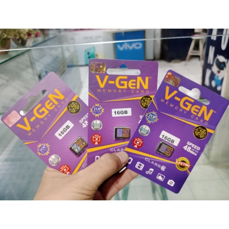 MEMORY V-GEN HP 8GB kartu SD