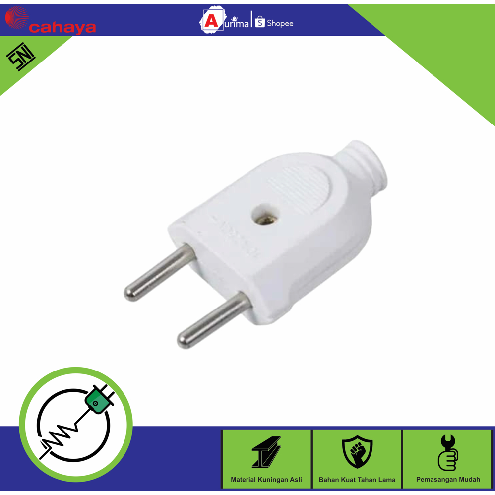 STEKER CAHAYA ARDE / COLOKAN LISTRIK S.O.K STEKER GEPENG BENTUK OVAL & GEPENG PAXTON ORIGINAL SNI