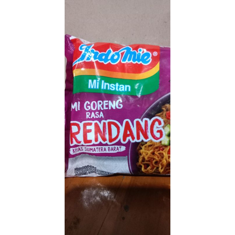 

MIE INDOMIE- Indomie Goreng Rendang