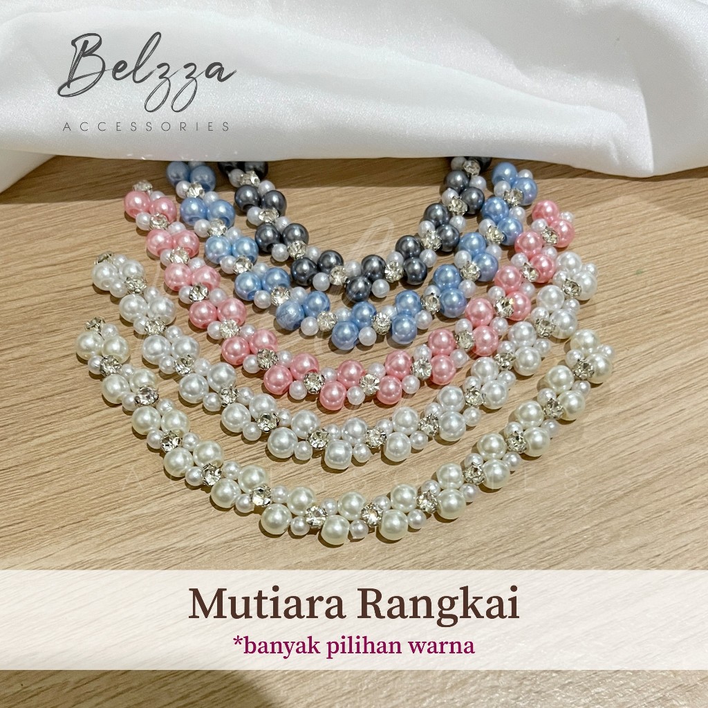 Mutiara Rangkai / Payet Rangkai per-1cm