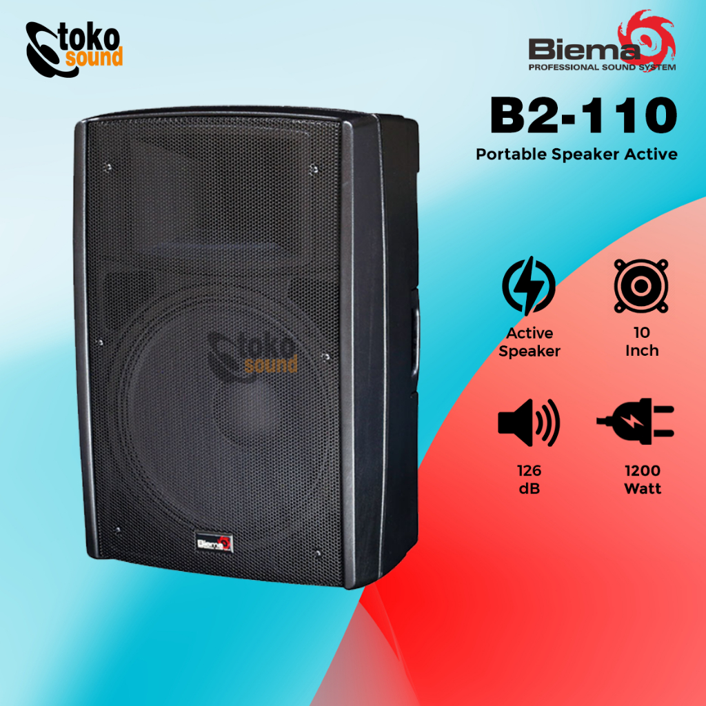 Biema B2-110 B2 110 - 10 Inch Passive Speaker