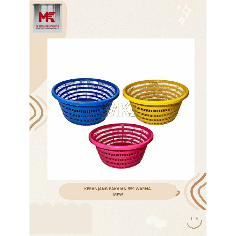 KERANJANG PAKAIAN WARNA | KERANJANG PAKAIAN KOTOR | KERANJANG PAKAIAN PLASTIK