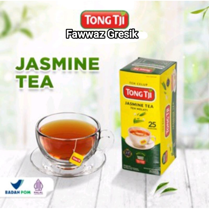 

Tong Tji Jasmine Tea Non Amplop Teh Celup isi 25s / Teh Melati