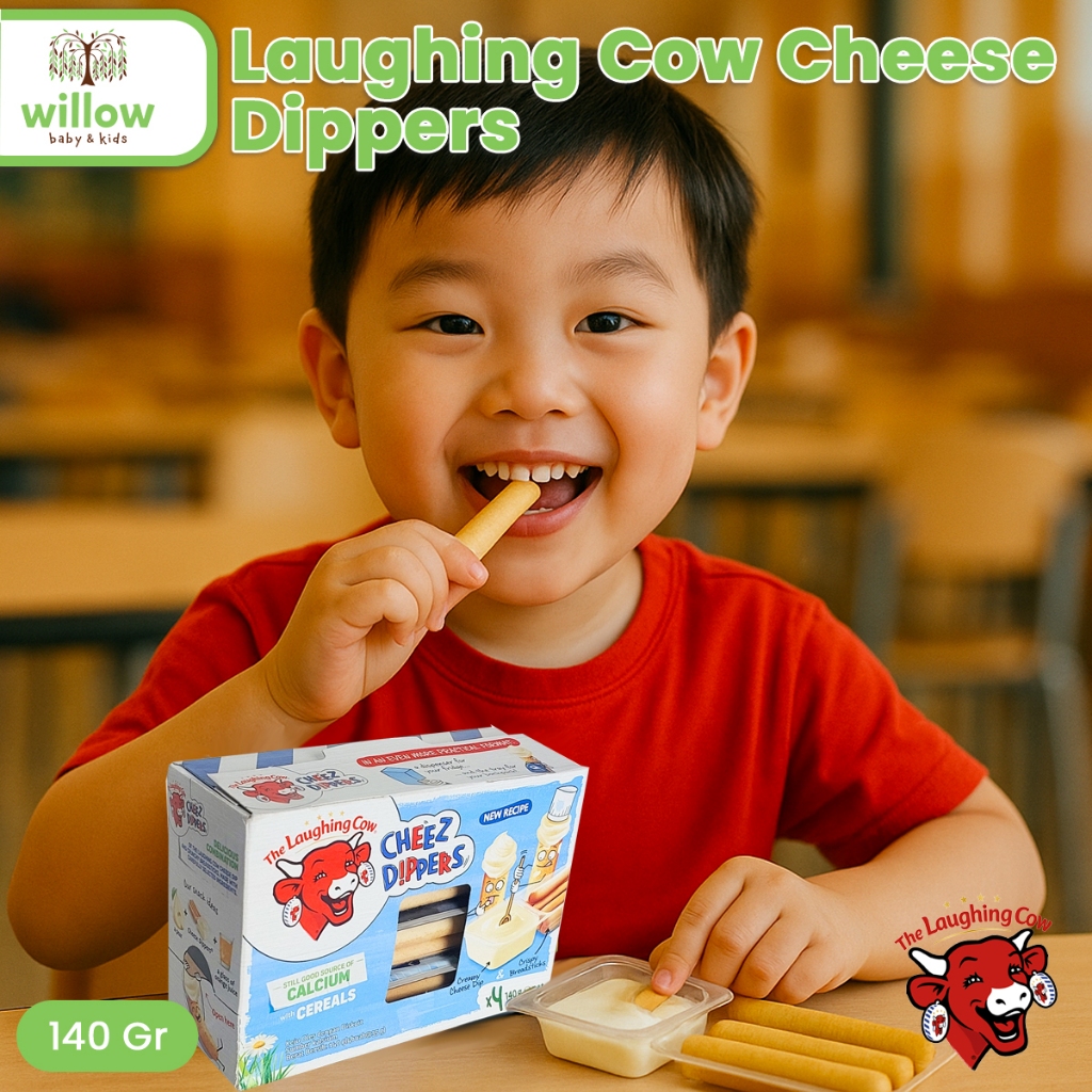 

Bahan MPASI Anak - Laughing Cow Cheese Dippers 140Gr