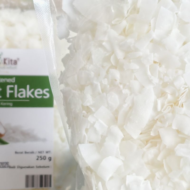 

Kelapa Kering Kebun Kita 250Gr / Dry Coconut Flake 250Gr / Kelapa Kering Flake 250Gr / Kelapa Kering