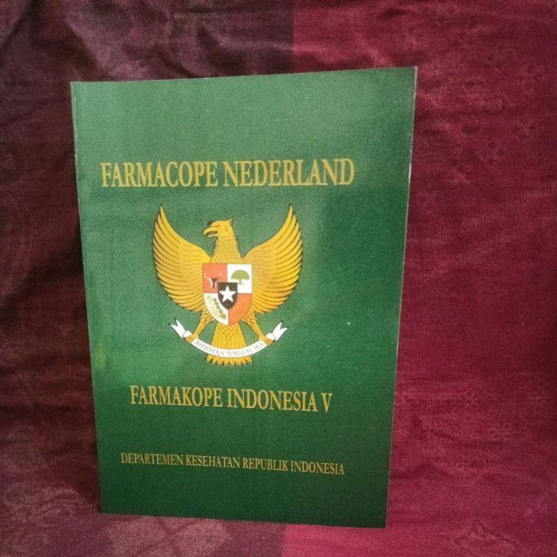buku farmasi/farmakope Indonesia farmakope Nederland 5