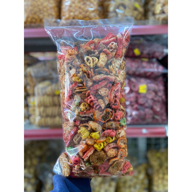

KERUPUK SEBLAK CAMPUR 500gr