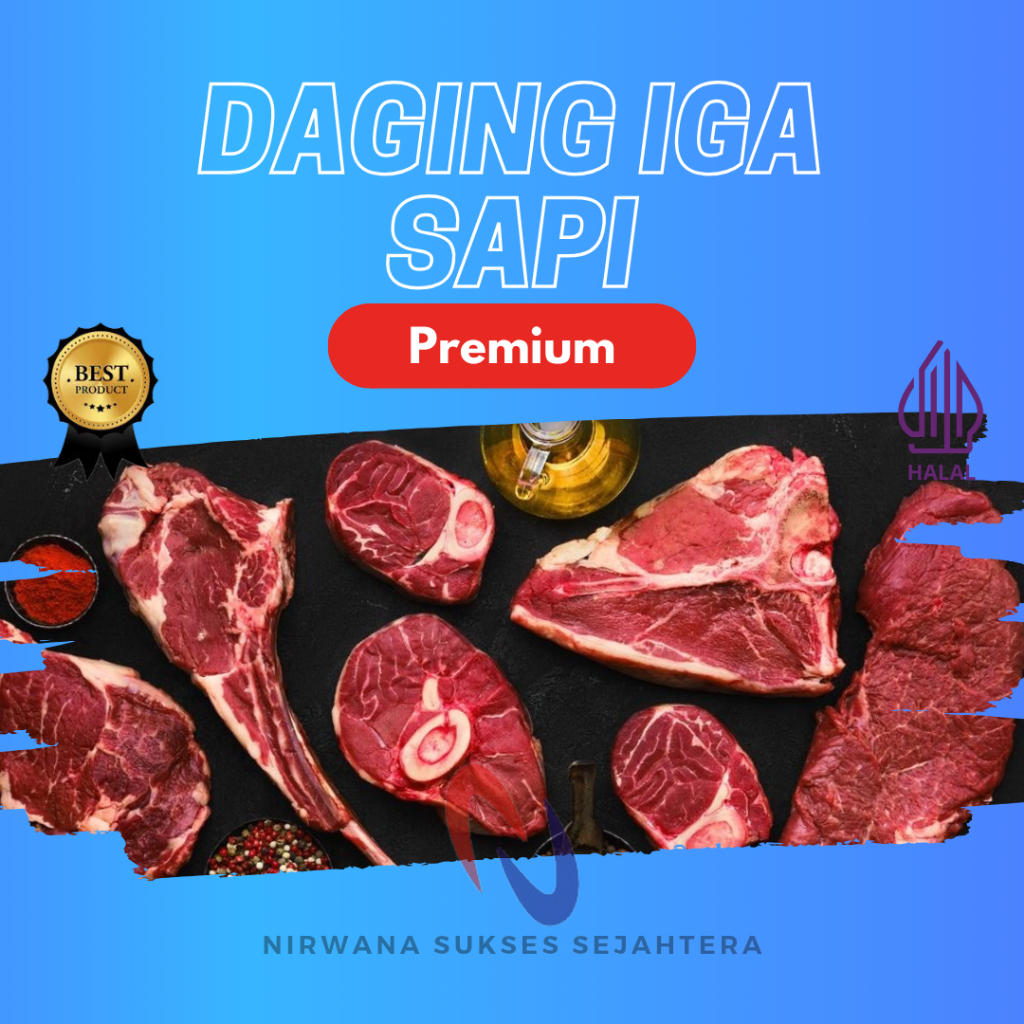 DAGING IGA SAPI PREMIUM / BEEF PRIME RIBS (IMPOR)