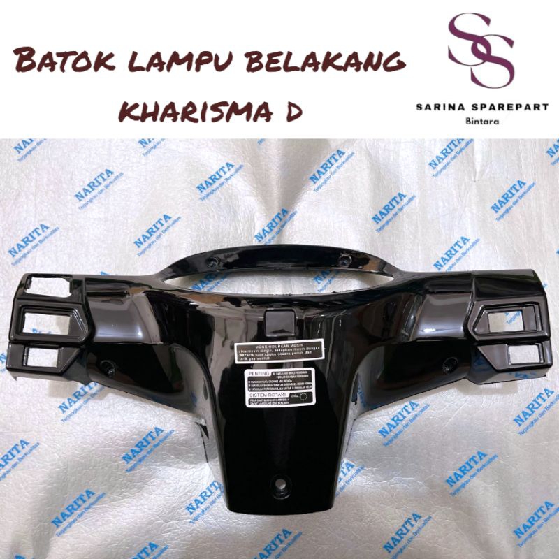 Batok Belakang Kharisma x 125D batok belakang honda karisma 125d cover batok belakang kharisma d