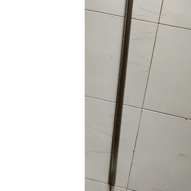 Rack Gear Mesin Bubut L5 L5A Gear Rack Lathe Machine L5 L5A Gigi Rel Ukuran 25 mm