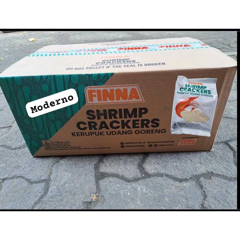 

[KARTONAN] Finna Kerupuk Goreng Udang 10gr
