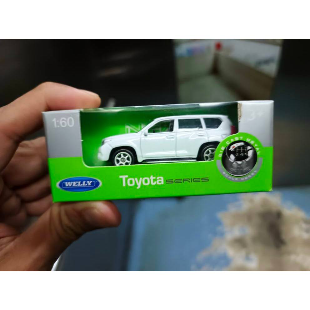 Diecast Toyota Land Cruiser Prado Welly Nex Skala 1:60