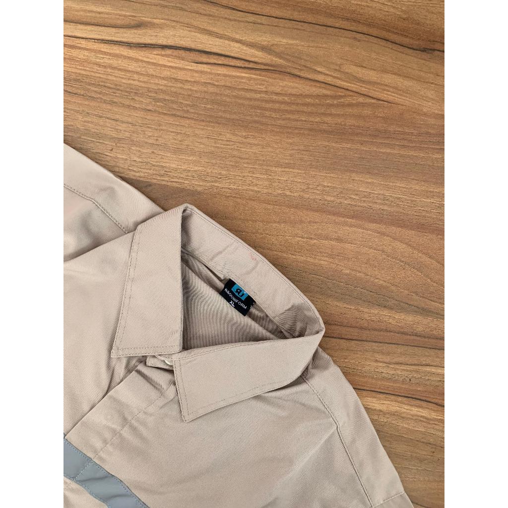 BEST SELLER BAJU WEARPACK SAFETY LENGAN PANJANG/KEMEJA SAFETY K3 LENGAN PANJANG/WEARPACK SAFETY