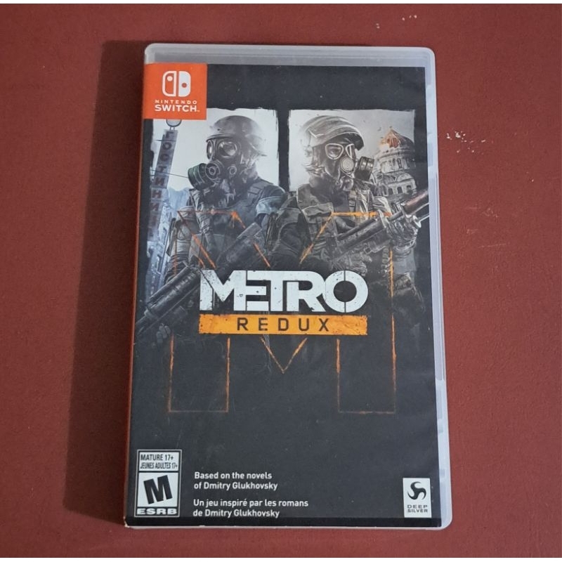 Kaset Game Nintendo Switch Metro Redux Bundle 2 Games Metro 2033 & Metro Last Light