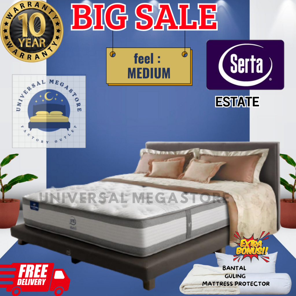 SERTA Kasur Springbed NEW ESTATE
