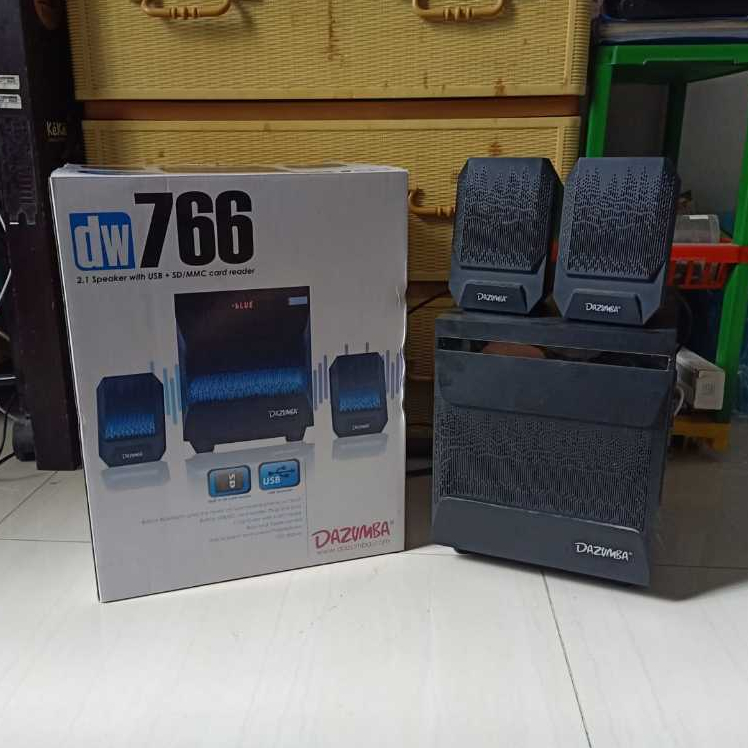 Speaker Aktif LED DAZUMBA DW 766 Second