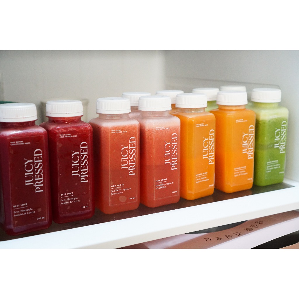 

Paket 20 Botol Jus Detox / Cold Pressed Juice Bandung