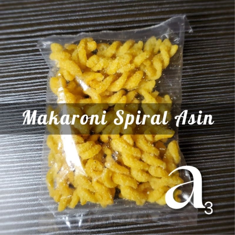 

[WA3] Makaroni Spiral Asin, Cemilan Snack Serba 3000 Waroenk A3