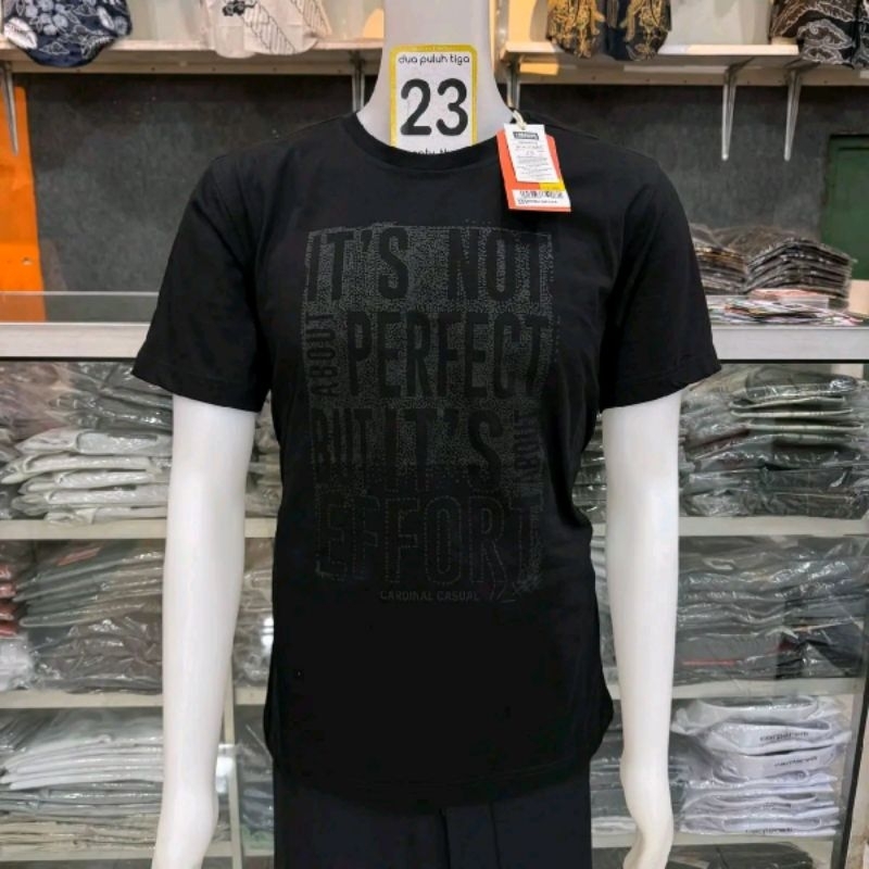 kaos pendek cardinal casual