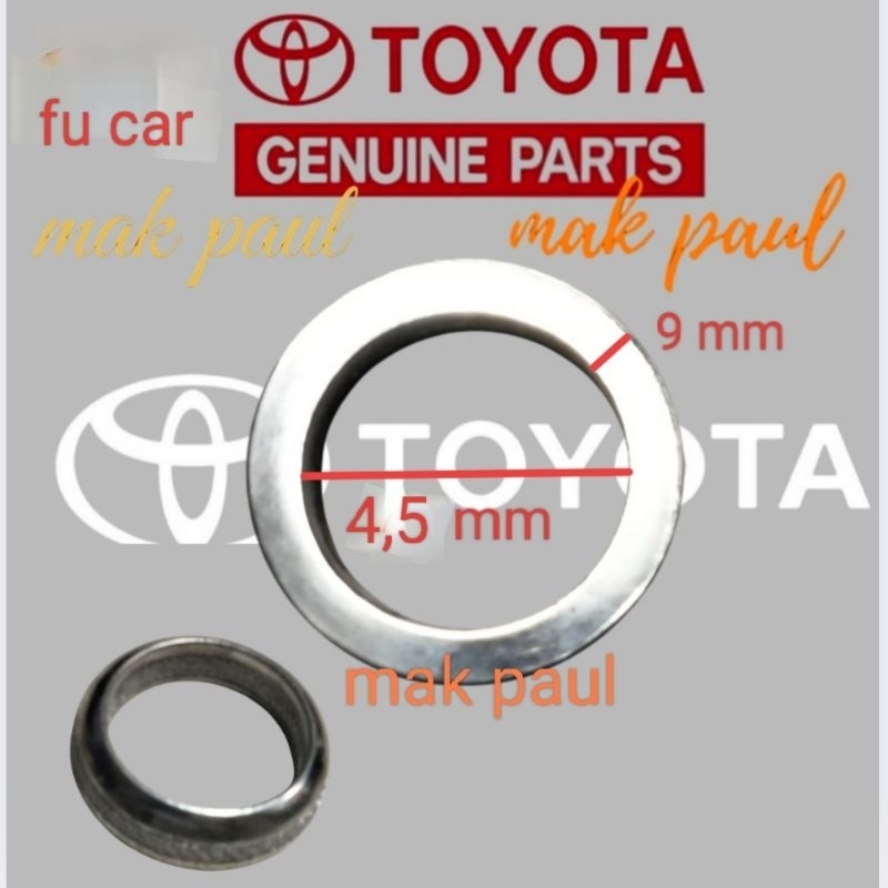 perpak sambungan paking knalpot 4,5 YARIS VIOS gen1 2  2003 -2013 ORIGINAL