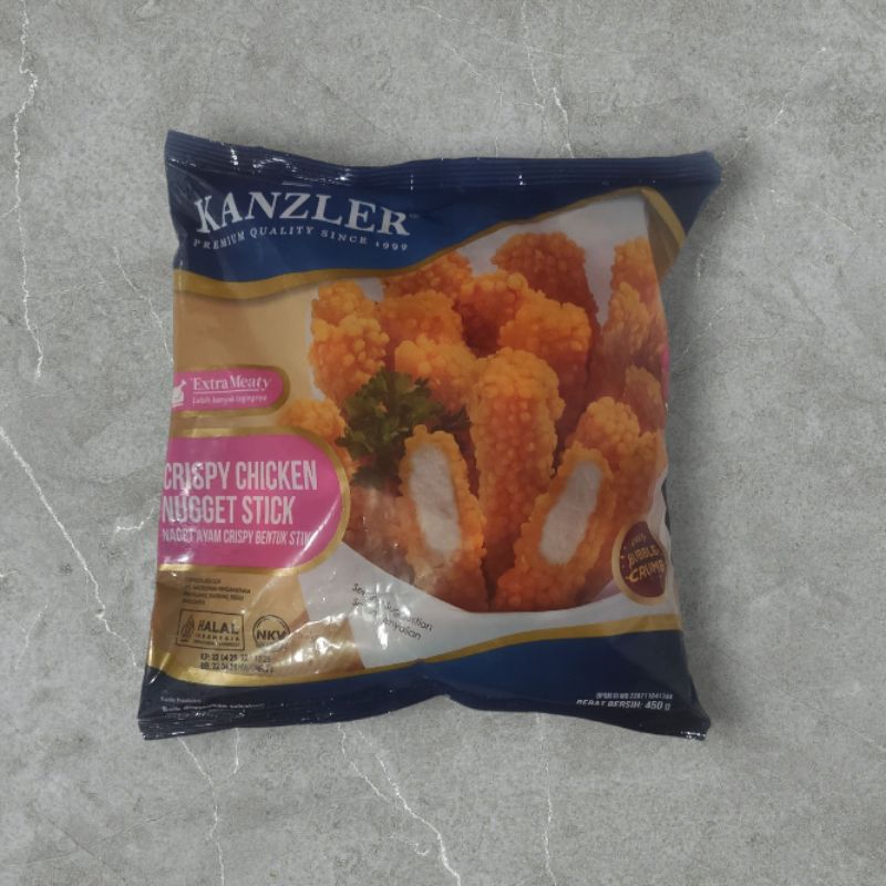 

Kanzler chicken nugget stick / naget ayam bentuk stik 450gram