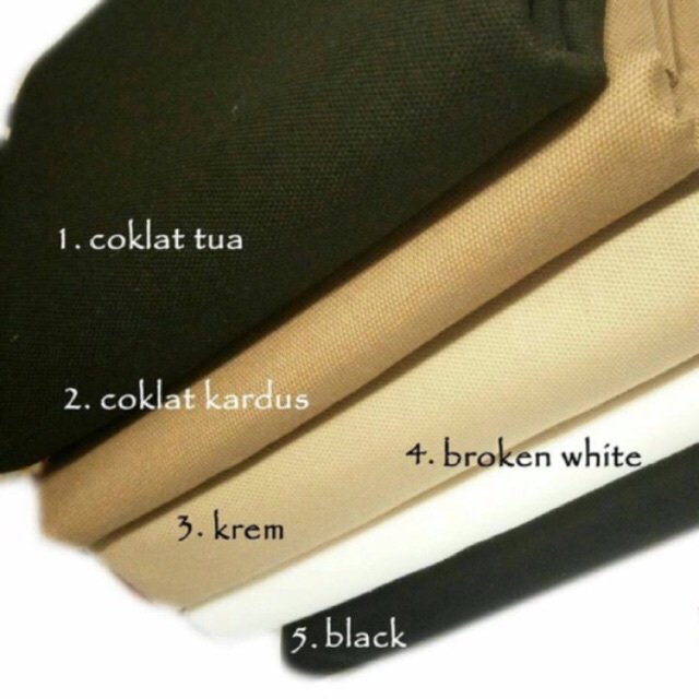 Kanvas polos/  Kain kanvas polos meter / kanvas catur / kanvas kotak / kanvas tas / kanvas cordura/B