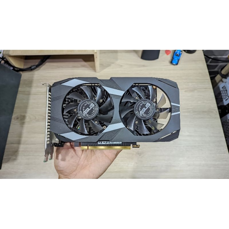 ASUS DUAL GTX 1650 OC 4GB GDDR5 Segel Resmi Adem Non Pin Power LikeNew Istimewa Joss