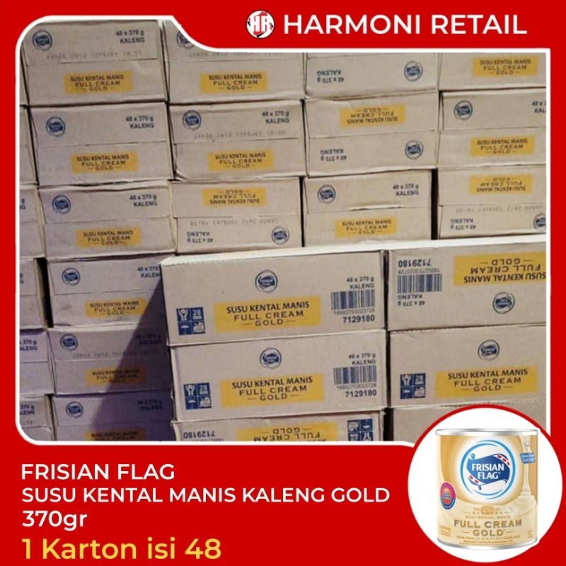 

Susu Kental Manis Bendera Frisian flag Kaleng Gold 1 Dus isi 48