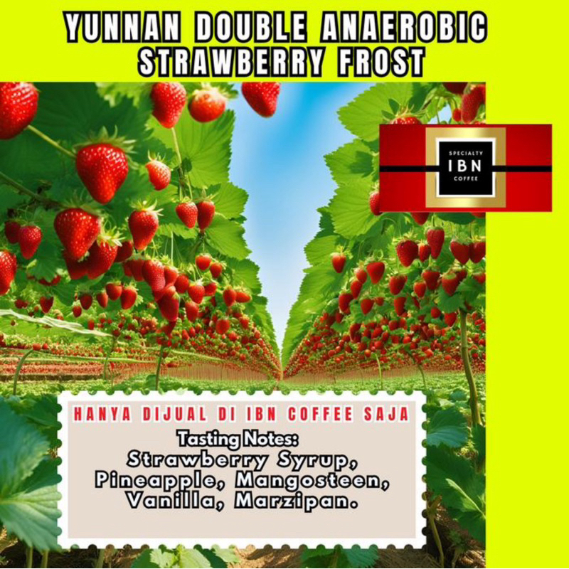 

YUNNAN Double Anaerobic Strawberry Frost - 100% Arabica