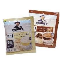 

Ygshop17 Sarapan Praktis Quaker Minuman Sereal Oat Rasa Coklat Vanilla Renceng Isi 10