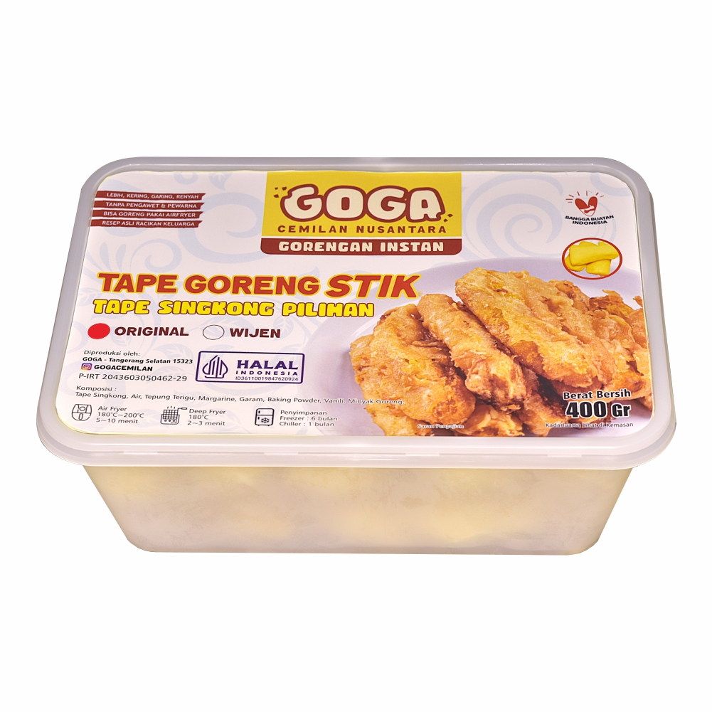 

Tape Singkong Goreng 400Gr - STIK ORIGINAL
