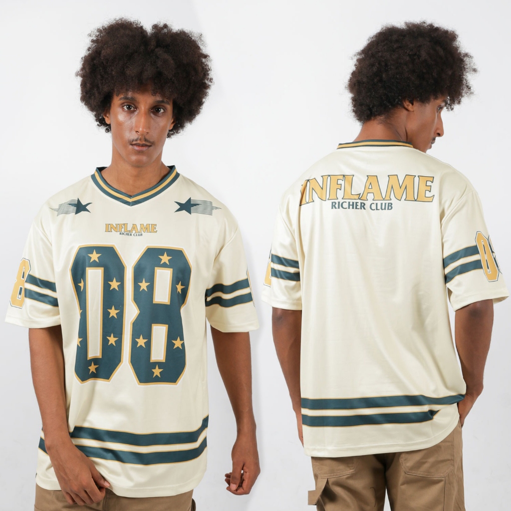 INFLAME REBORN - YORK - JERSEY OVERSIZE UNISEKS PRIA DAN WANITA