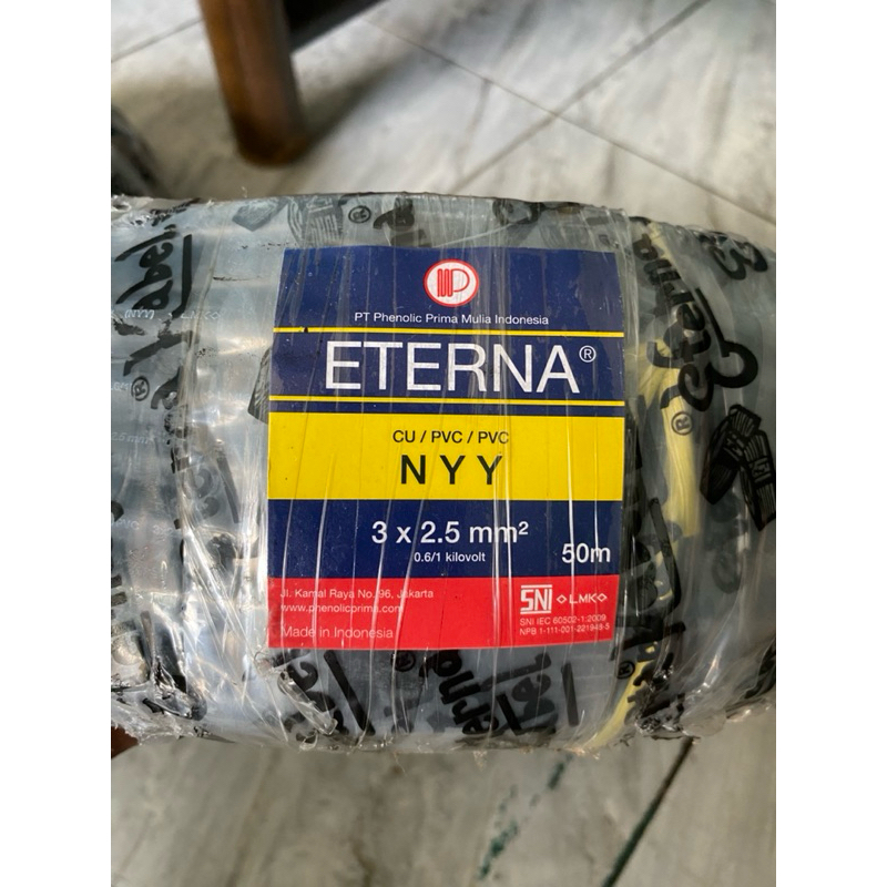 KABEL NYY ETERNA 3x2,5 @50M