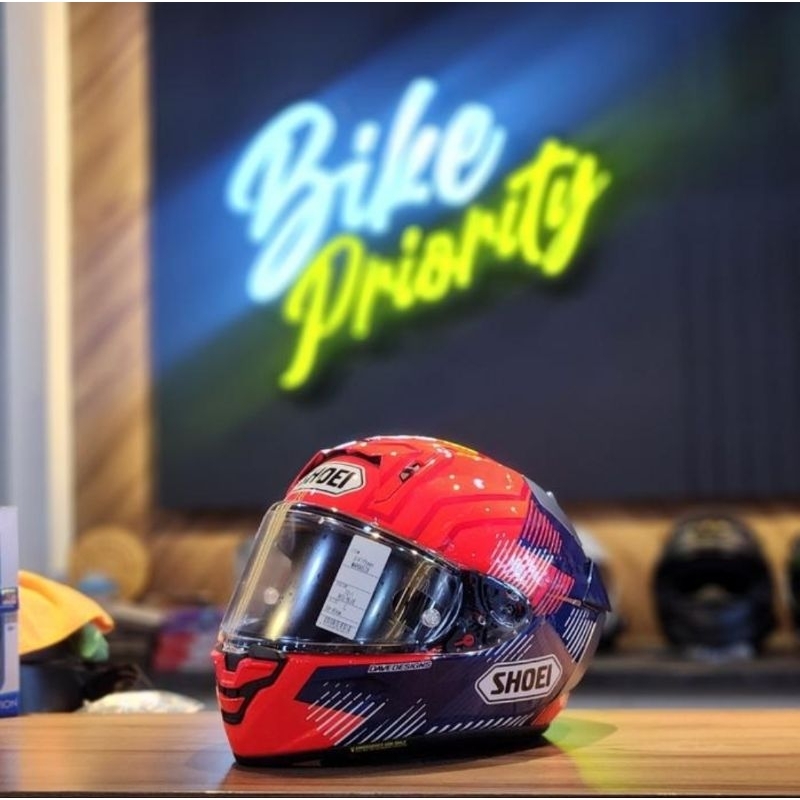 SHOEI X15 Marquez 8 TC 1 SNI Helm Full Face