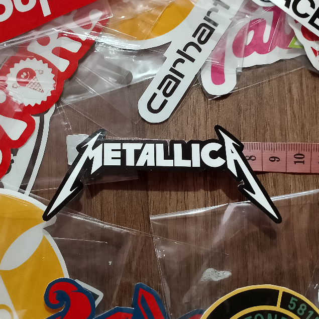 

(BISA-COD) STIKER METALICA AESTHETIC STIKER HELM STIKER LOCAL BRAND STIKER AESTETHIC ANTI AIR STICKER BIJIAN STICKER ECERAN STICKER METAL STICKER POP VIRAL