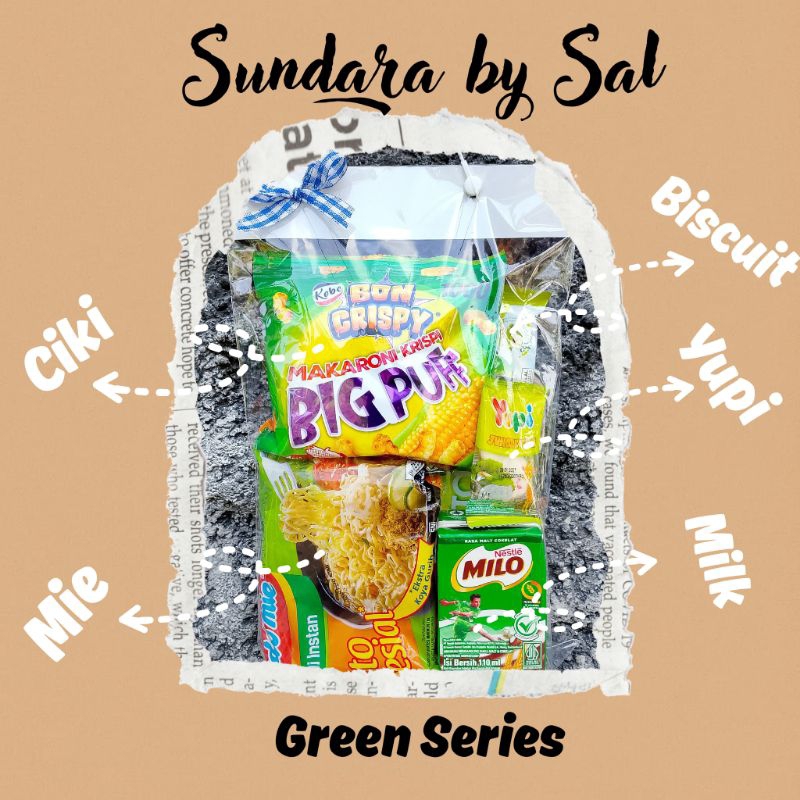 

Hampers snack/bingkisan untuk acara ulang tahun/tasyakuran/dll