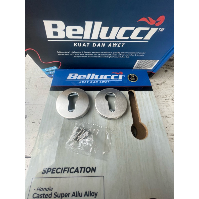 ring penutup cylinder kunci pintu belluci kunci belluci Belluci stainless sus 304/ ring kunci bulat 