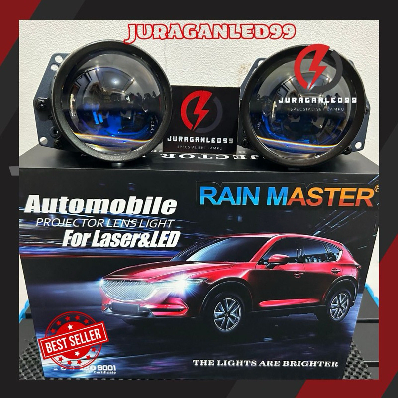 Lampu Biled rainmaster 80watt biled projector blue lens high qualty