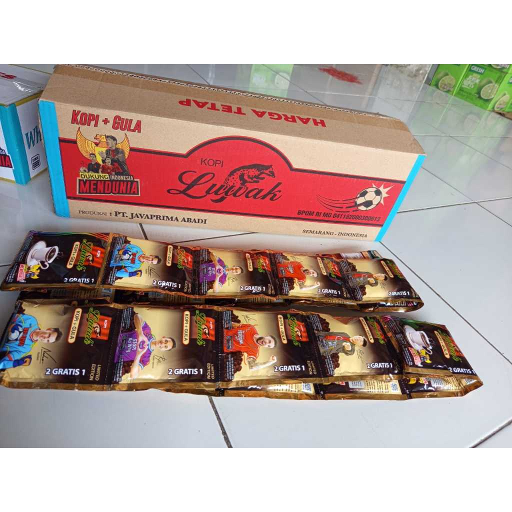 

Luwak kopi hitam Dus( 150x23gr)