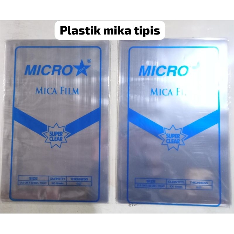 

plastik mika jilid ✓ GLK